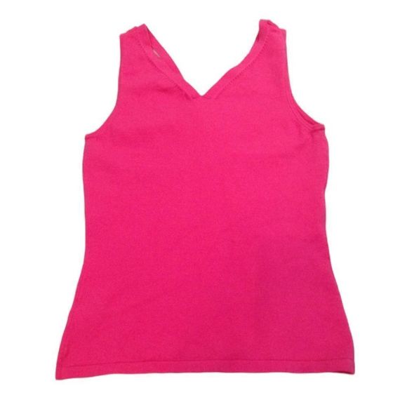 Essendi Pink Sleeveless Sweater Top Size Small - Picture 2 of 4